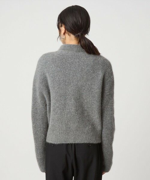 green label relaxing / グリーンレーベル リラクシング カーディガン・ボレロ | ヘアリー ニット ポロカーデイガン | 詳細18