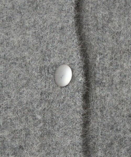 green label relaxing / グリーンレーベル リラクシング カーディガン・ボレロ | ヘアリー ニット ポロカーデイガン | 詳細22
