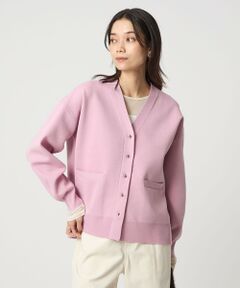 green label relaxing / グリーンレーベル リラクシング カーディガン・ボレロ | W/AC パフニット カーディガン ウォッシャブル