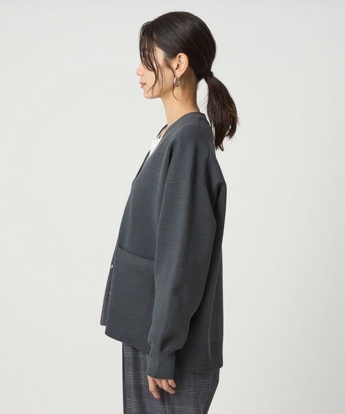green label relaxing / グリーンレーベル リラクシング カーディガン・ボレロ | W/AC パフニット カーディガン ウォッシャブル | 詳細9