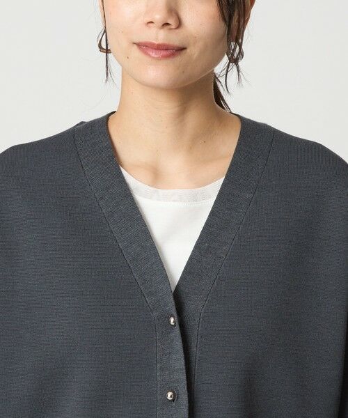 green label relaxing / グリーンレーベル リラクシング カーディガン・ボレロ | W/AC パフニット カーディガン ウォッシャブル | 詳細11