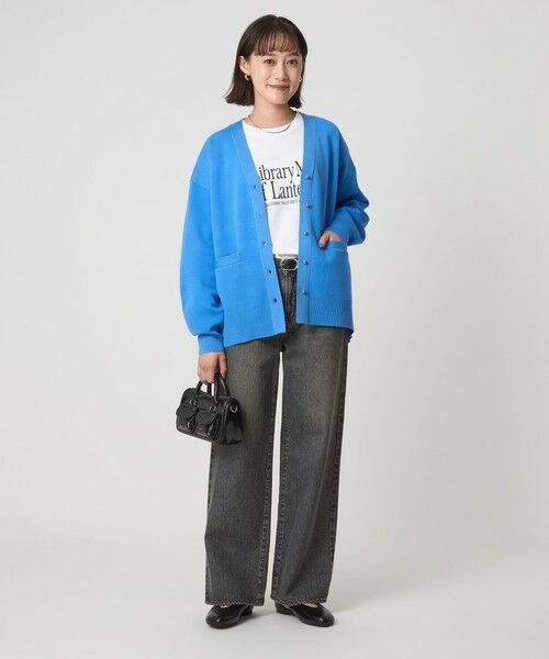 green label relaxing / グリーンレーベル リラクシング カーディガン・ボレロ | W/AC パフニット カーディガン ウォッシャブル | 詳細23