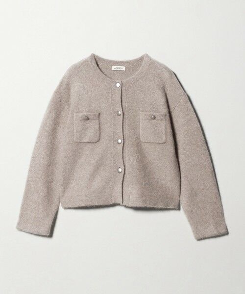 green label relaxing / グリーンレーベル リラクシング カーディガン・ボレロ | ヘアリー ニット ジャケットライク カーデイガン | 詳細15