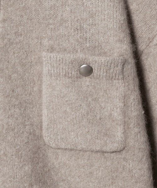green label relaxing / グリーンレーベル リラクシング カーディガン・ボレロ | ヘアリー ニット ジャケットライク カーデイガン | 詳細21