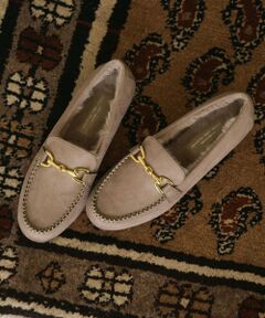 green label relaxing / グリーンレーベル リラクシング フラットシューズ | ウォームビット モカシン シューズ 撥水