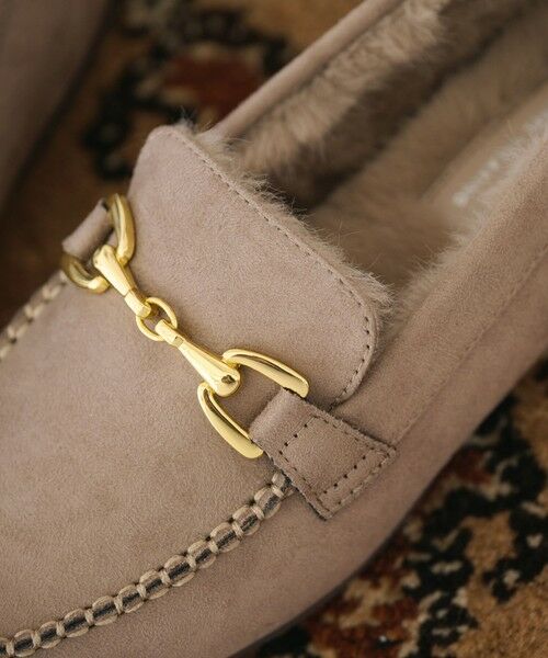 green label relaxing / グリーンレーベル リラクシング フラットシューズ | ウォームビット モカシン シューズ 撥水 | 詳細14