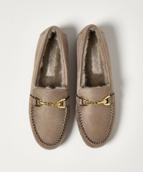 green label relaxing / グリーンレーベル リラクシング フラットシューズ | ウォームビット モカシン シューズ 撥水 | 詳細15