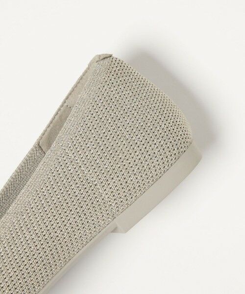 green label relaxing / グリーンレーベル リラクシング フラットシューズ | ウェルネス ニット スクエアVカット シューズ 撥水 ウォッシャブル | 詳細11
