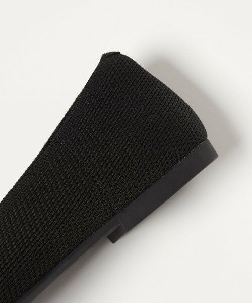 green label relaxing / グリーンレーベル リラクシング フラットシューズ | ウェルネス ニット スクエアVカット シューズ 撥水 ウォッシャブル | 詳細19