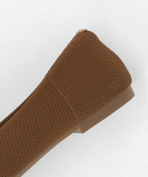 green label relaxing / グリーンレーベル リラクシング フラットシューズ | ウェルネス ニット スクエアVカット シューズ 撥水 ウォッシャブル | 詳細22