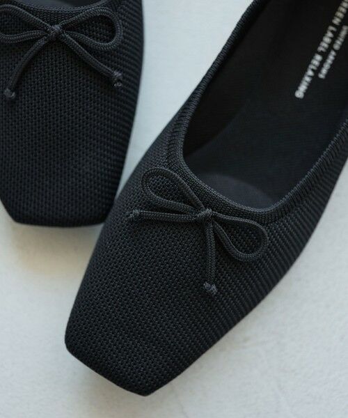 green label relaxing / グリーンレーベル リラクシング フラットシューズ | ウェルネス スクエア バレエシューズ / フラットシューズ 撥水 ウォッシャブル | 詳細3