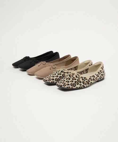 green label relaxing / グリーンレーベル リラクシング フラットシューズ | ウェルネス スクエア バレエシューズ / フラットシューズ 撥水 ウォッシャブル | 詳細8