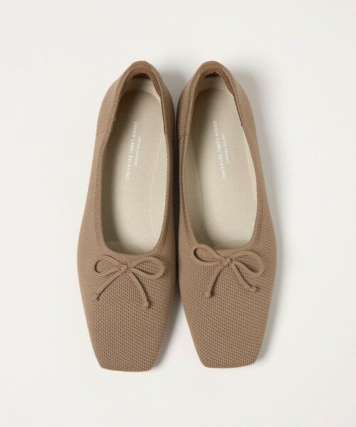 green label relaxing / グリーンレーベル リラクシング フラットシューズ | ウェルネス スクエア バレエシューズ / フラットシューズ 撥水 ウォッシャブル | 詳細12