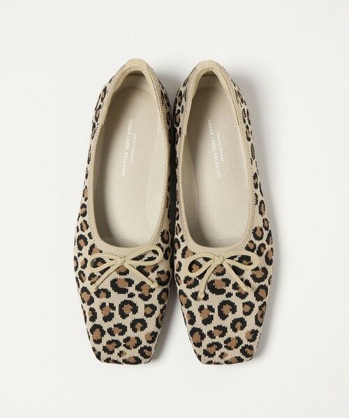 green label relaxing / グリーンレーベル リラクシング フラットシューズ | ウェルネス スクエア バレエシューズ / フラットシューズ 撥水 ウォッシャブル | 詳細22