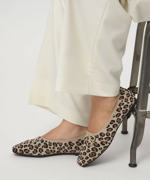 green label relaxing / グリーンレーベル リラクシング フラットシューズ | ウェルネス スクエア バレエシューズ / フラットシューズ 撥水 ウォッシャブル | 詳細15