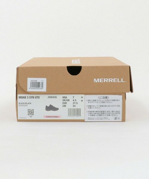 green label relaxing / グリーンレーベル リラクシング スニーカー | ＜MERRELL＞モアブ3 シンセティック ゴアテックス スニーカー | 詳細10