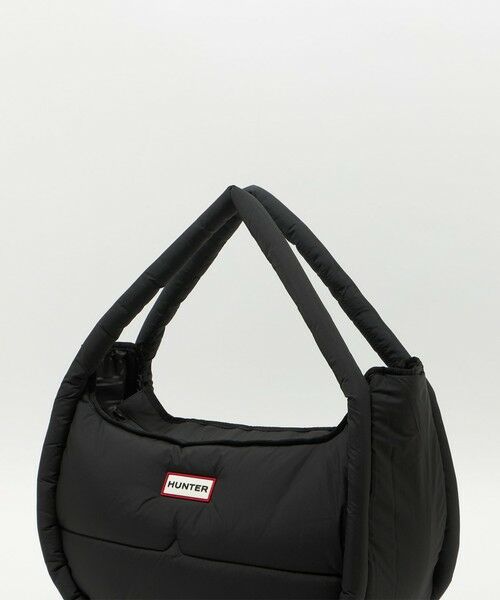 green label relaxing / グリーンレーベル リラクシング ショルダーバッグ | ＜HUNTER＞フレイムド パファー ホーボー バッグ （ラージ） | 詳細16