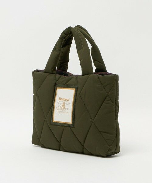green label relaxing / グリーンレーベル リラクシング ショルダーバッグ | ＜Barbour＞キルティング トートバッグ（ミニ） | 詳細16