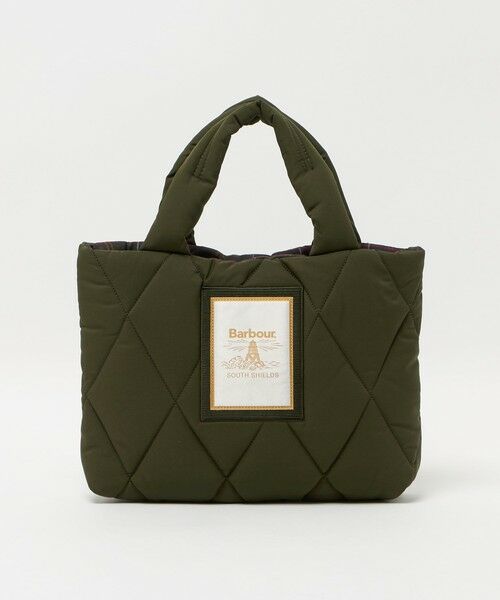 green label relaxing / グリーンレーベル リラクシング ショルダーバッグ | ＜Barbour＞キルティング トートバッグ（ミニ） | 詳細12