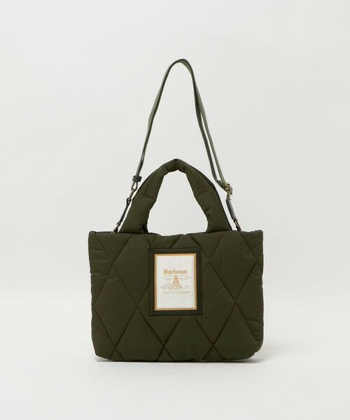 green label relaxing / グリーンレーベル リラクシング ショルダーバッグ | ＜Barbour＞キルティング トートバッグ（ミニ） | 詳細13