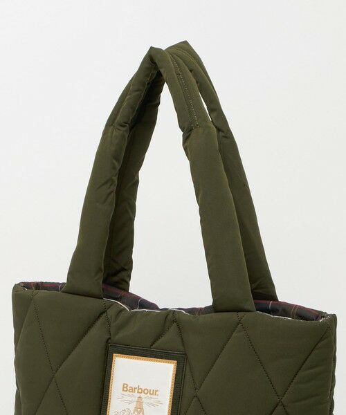 green label relaxing / グリーンレーベル リラクシング ショルダーバッグ | ＜Barbour＞キルティングトートバッグ | 詳細19