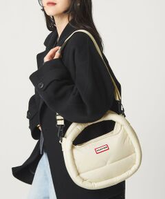 green label relaxing / グリーンレーベル リラクシング ショルダーバッグ | ＜HUNTER＞フレイムド パファー ホーボー バッグ （ミディ）