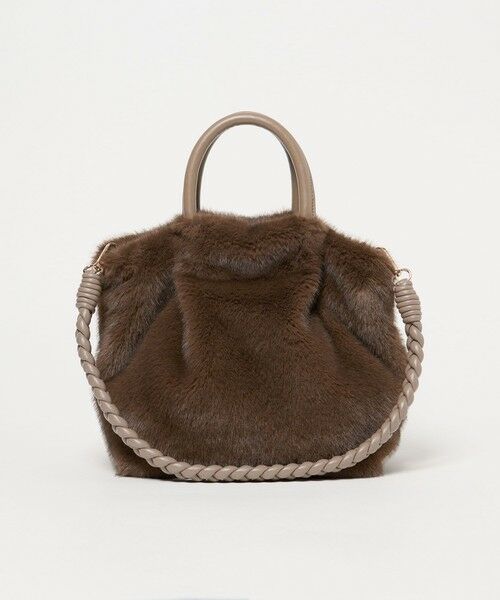 green label relaxing / グリーンレーベル リラクシング ショルダーバッグ | フェイクファー2WAY トートバッグ / ショルダーバッグ | 詳細15