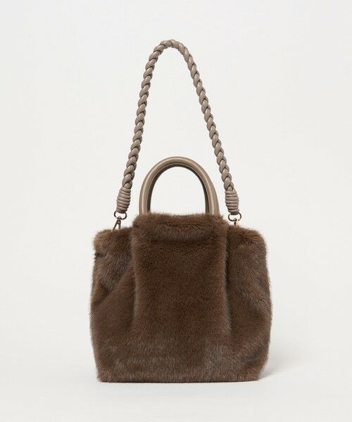 green label relaxing / グリーンレーベル リラクシング ショルダーバッグ | フェイクファー2WAY トートバッグ / ショルダーバッグ | 詳細16