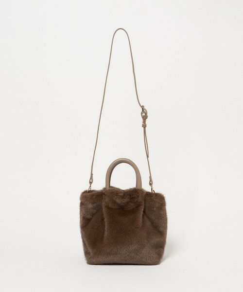 green label relaxing / グリーンレーベル リラクシング ショルダーバッグ | フェイクファー2WAY トートバッグ / ショルダーバッグ | 詳細17