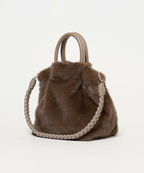 green label relaxing / グリーンレーベル リラクシング ショルダーバッグ | フェイクファー2WAY トートバッグ / ショルダーバッグ | 詳細20