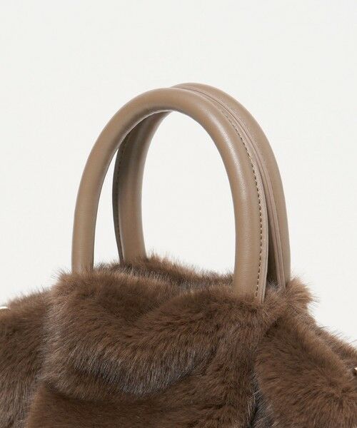 green label relaxing / グリーンレーベル リラクシング ショルダーバッグ | フェイクファー2WAY トートバッグ / ショルダーバッグ | 詳細21