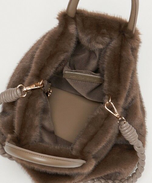 green label relaxing / グリーンレーベル リラクシング ショルダーバッグ | フェイクファー2WAY トートバッグ / ショルダーバッグ | 詳細23