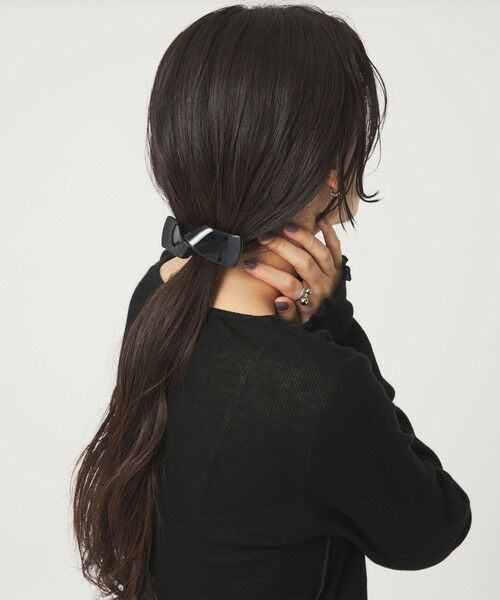 green label relaxing / グリーンレーベル リラクシング カチューシャ・カチューム・その他 | ＜SUI AVA＞リボン バレッタ | 詳細1