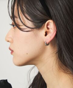 green label relaxing / グリーンレーベル リラクシング ピアス・イヤリング | 【WEB限定】プチ クリップフープ ピアス