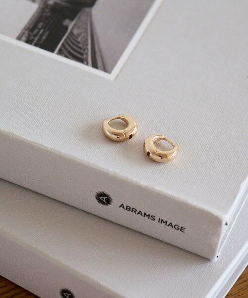 green label relaxing / グリーンレーベル リラクシング ピアス・イヤリング | 【WEB限定】プチ クリップフープ ピアス | 詳細1