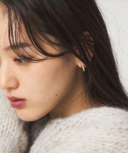 green label relaxing / グリーンレーベル リラクシング ピアス・イヤリング | 【WEB限定】プチ クリップフープ ピアス | 詳細4