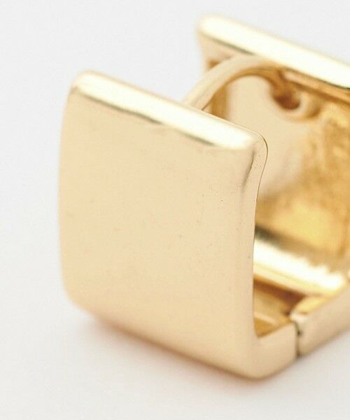 green label relaxing / グリーンレーベル リラクシング ピアス・イヤリング | 【WEB限定】スクエアクリップ フープピアス | 詳細8