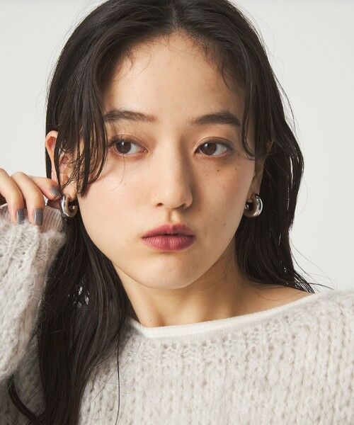 green label relaxing / グリーンレーベル リラクシング ピアス・イヤリング | 【WEB限定】チューブ ライン フープピアス 2 | 詳細12