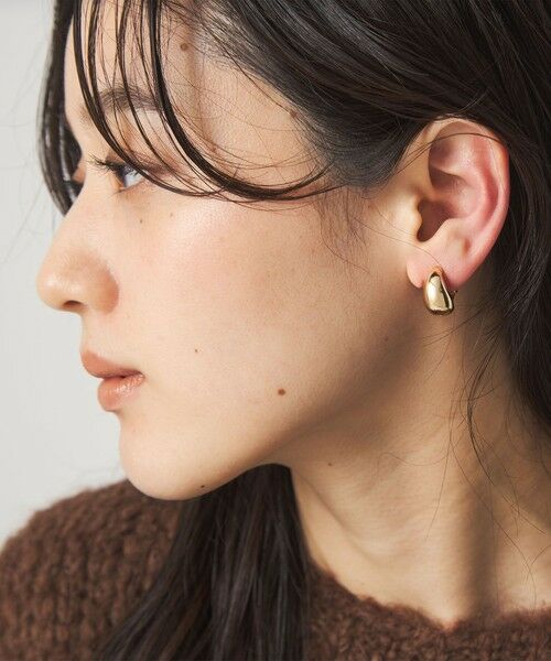 green label relaxing / グリーンレーベル リラクシング ピアス・イヤリング | 【WEB限定】ドロップモチーフ イヤリング | 詳細2