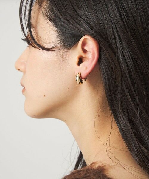 green label relaxing / グリーンレーベル リラクシング ピアス・イヤリング | 【WEB限定】ドロップモチーフ イヤリング | 詳細3