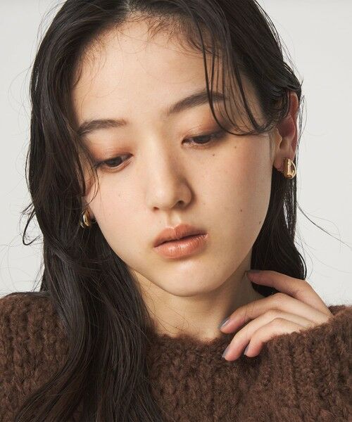 green label relaxing / グリーンレーベル リラクシング ピアス・イヤリング | 【WEB限定】ドロップモチーフ イヤリング | 詳細4
