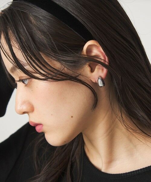 green label relaxing / グリーンレーベル リラクシング ピアス・イヤリング | 【WEB限定】ドロップモチーフ イヤリング | 詳細13