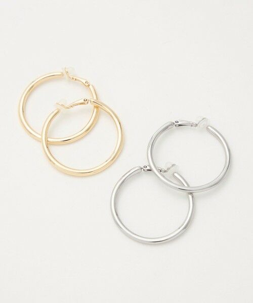 green label relaxing / グリーンレーベル リラクシング ピアス・イヤリング | 【WEB限定】フープ イヤリング | 詳細9