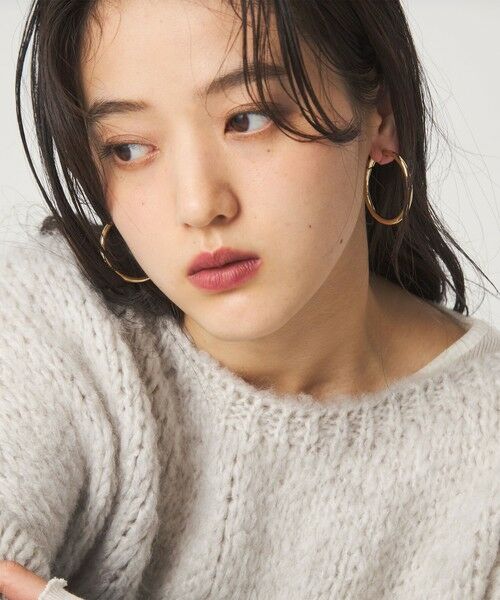 green label relaxing / グリーンレーベル リラクシング ピアス・イヤリング | 【WEB限定】フープ イヤリング | 詳細2