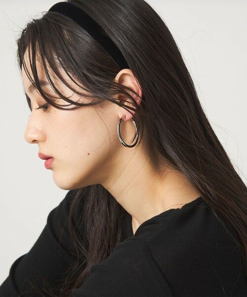 green label relaxing / グリーンレーベル リラクシング ピアス・イヤリング | 【WEB限定】フープ イヤリング | 詳細12