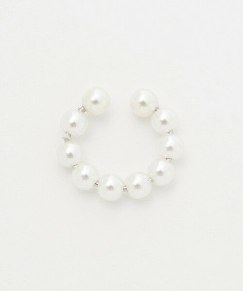 green label relaxing / グリーンレーベル リラクシング ピアス・イヤリング | 【WEB限定】2本セット イヤーカフ（ホワイトパーツ）/ イヤカフ | 詳細18