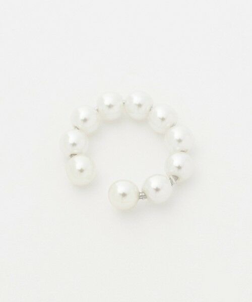 green label relaxing / グリーンレーベル リラクシング ピアス・イヤリング | 【WEB限定】2本セット イヤーカフ（ホワイトパーツ）/ イヤカフ | 詳細19