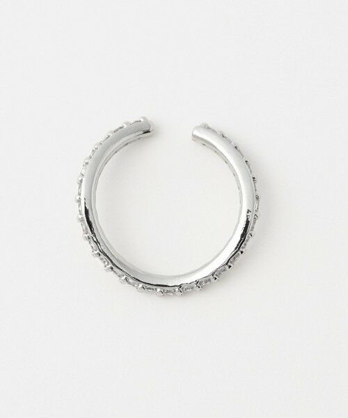 green label relaxing / グリーンレーベル リラクシング ピアス・イヤリング | 【WEB限定】2本セット イヤーカフ（キュービックジルコニア） / イヤカフ | 詳細12