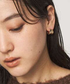 green label relaxing / グリーンレーベル リラクシング ピアス・イヤリング | 【WEB限定】メルティ プレート ピアス