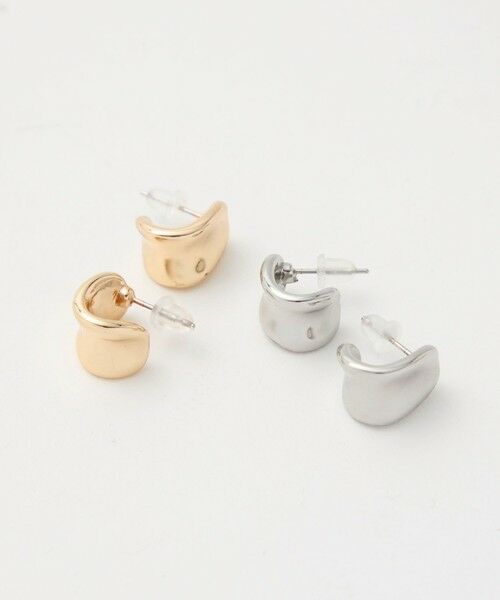 green label relaxing / グリーンレーベル リラクシング ピアス・イヤリング | 【WEB限定】メルティ プレート ピアス | 詳細16